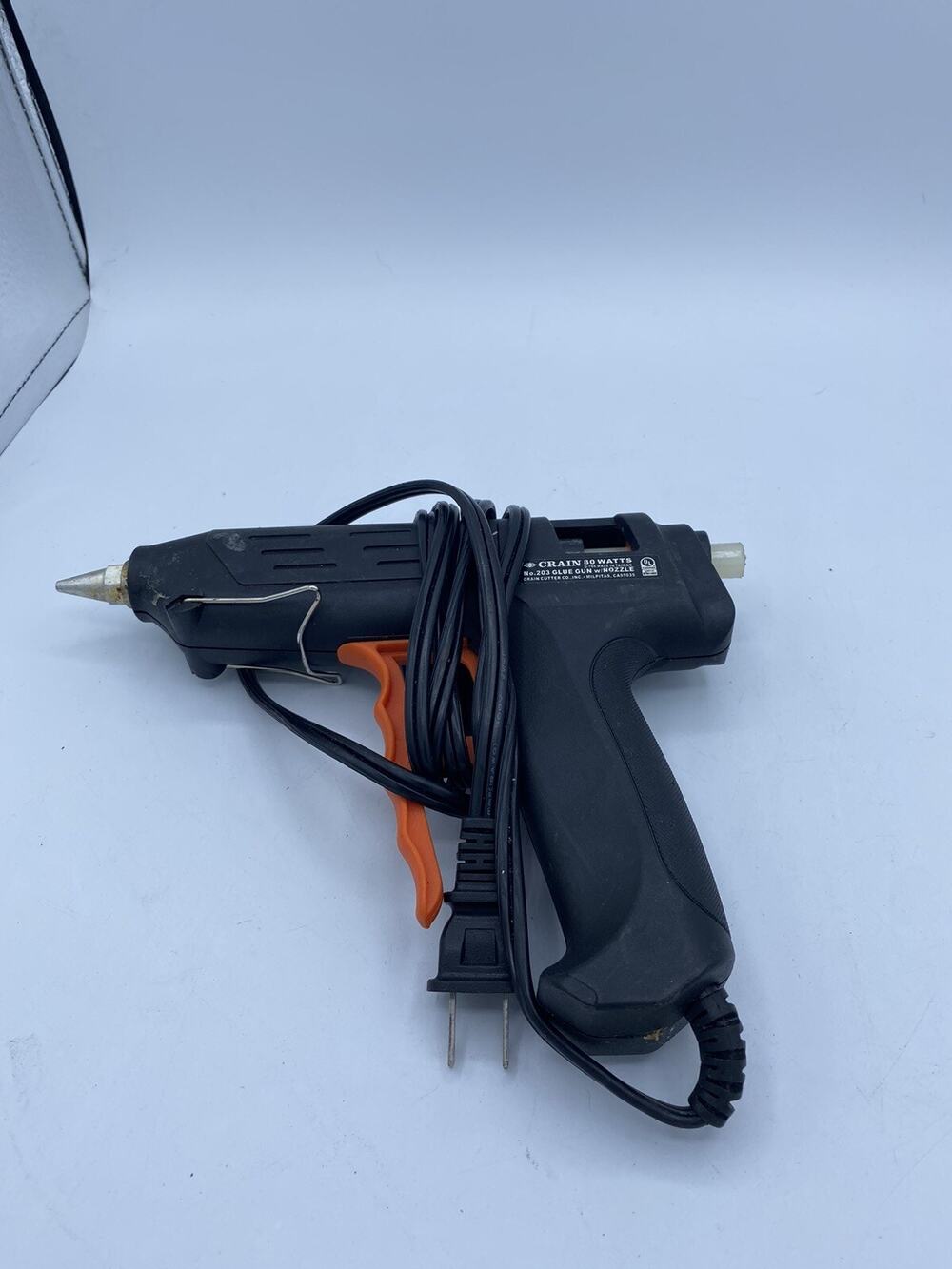 Crain 203 Glue Gun with Nozzle, 80 Watts